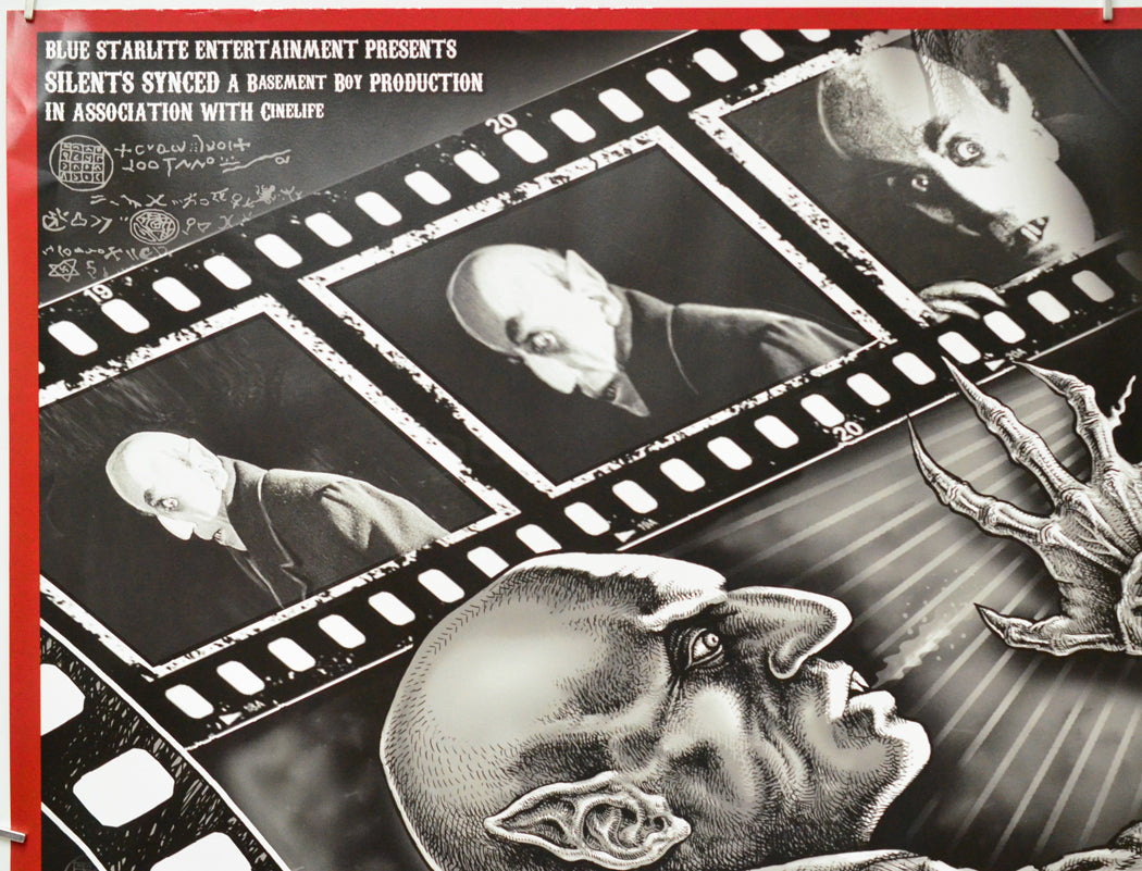 Nosferatu Soundtracked to Radiohead (Top Left) Cinema Quad Movie Poster 