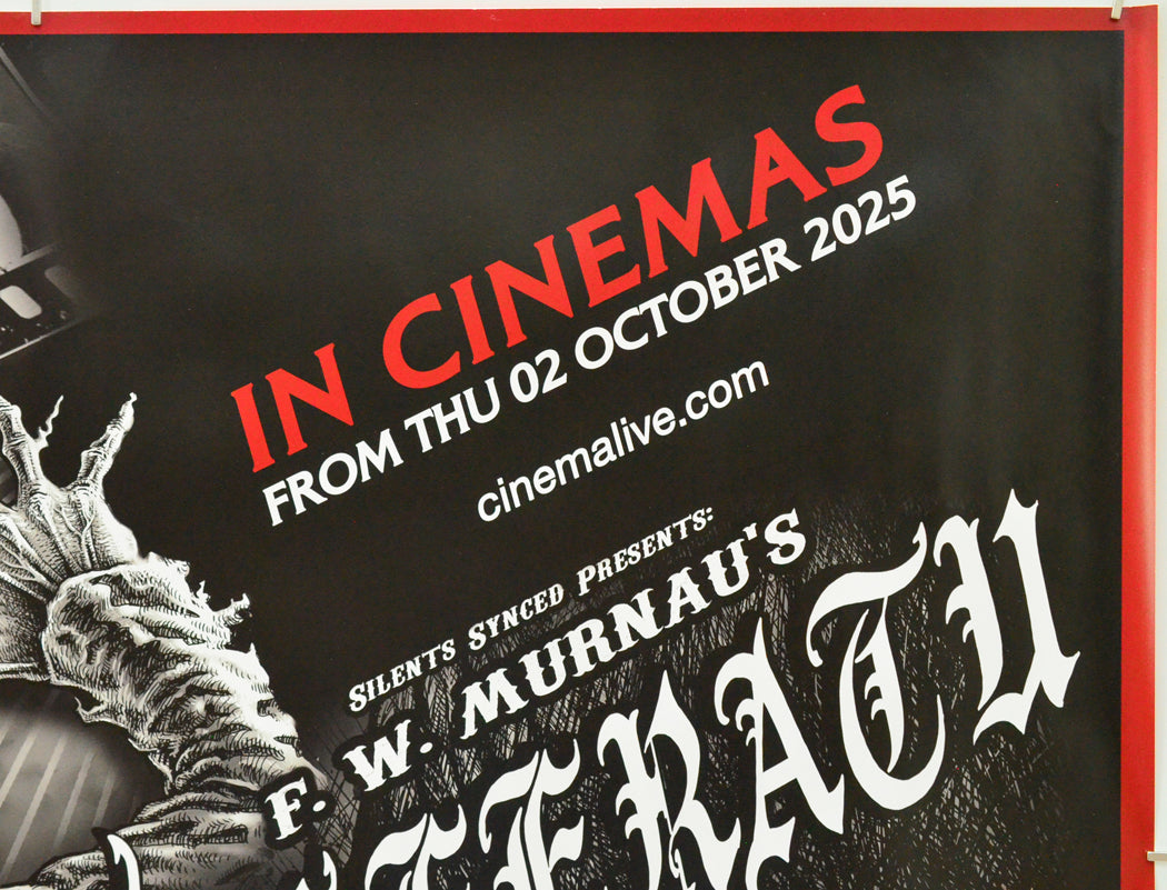 Nosferatu Soundtracked to Radiohead (Top Right) Cinema Quad Movie Poster 
