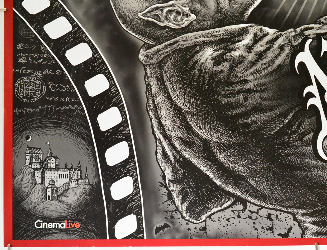 Nosferatu Soundtracked to Radiohead (Bottom Left) Cinema Quad Movie Poster 