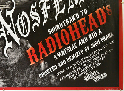 Nosferatu Soundtracked to Radiohead (Bottom Right) Cinema Quad Movie Poster 