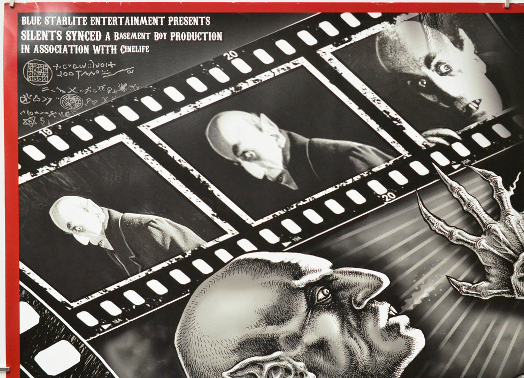 Nosferatu Soundtracked to Radiohead (Top Left) Cinema Quad Movie Poster 