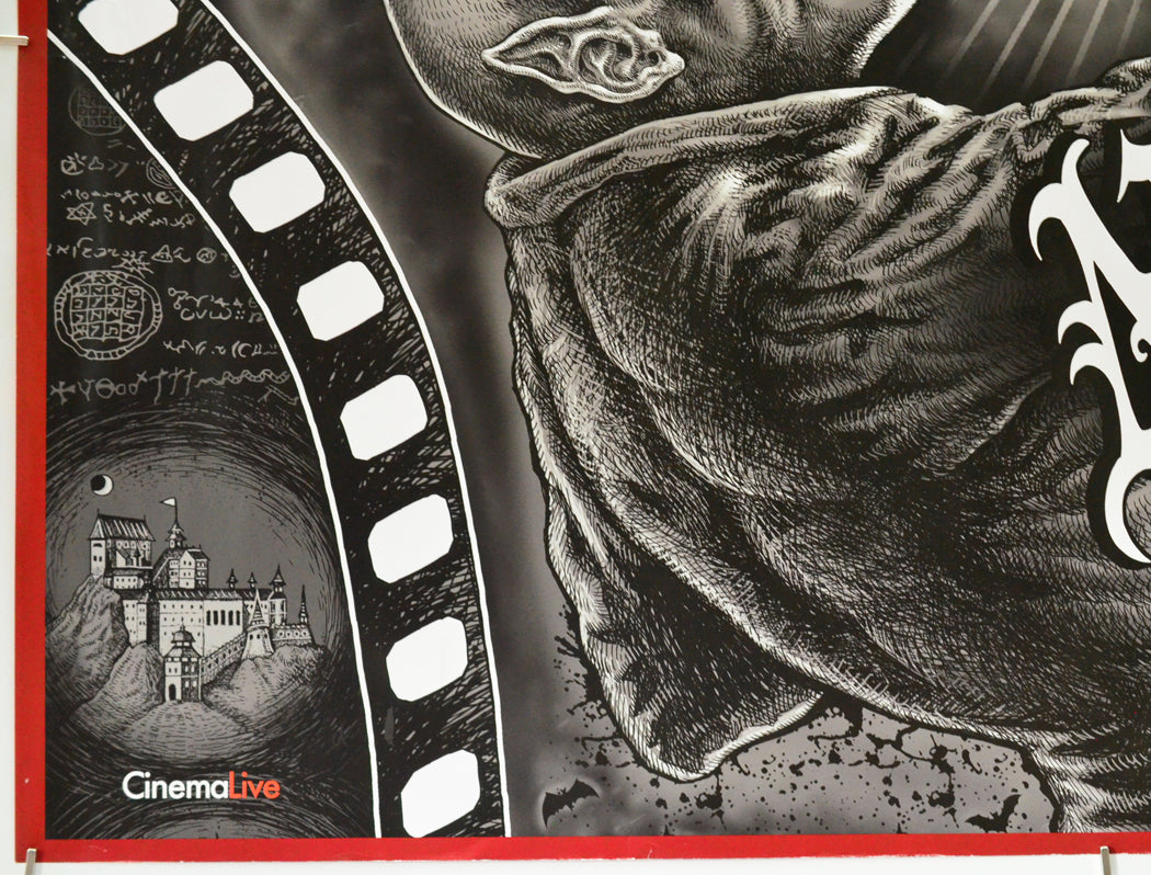Nosferatu Soundtracked to Radiohead (Bottom Left) Cinema Quad Movie Poster 