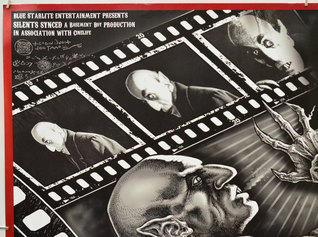 Nosferatu Soundtracked to Radiohead (Top Left) Cinema Quad Movie Poster 