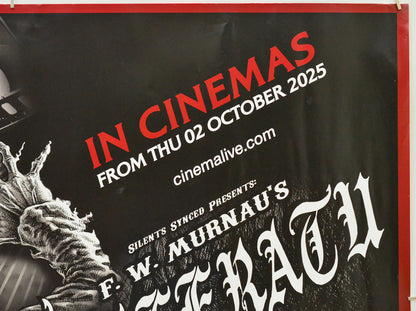 Nosferatu Soundtracked to Radiohead (Top Right) Cinema Quad Movie Poster 