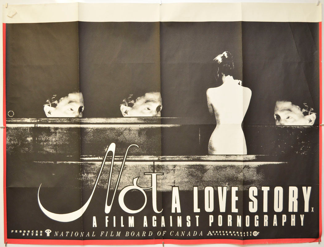 Not A Love Story : A Film Against Pornography Original Quad Poster - Film Poster - Movie Poster