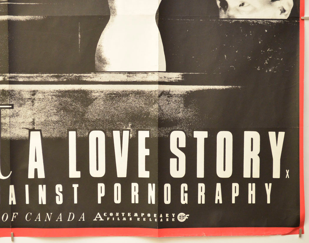 NOT A LOVE STORY (Bottom Right) Cinema Quad Movie Poster 