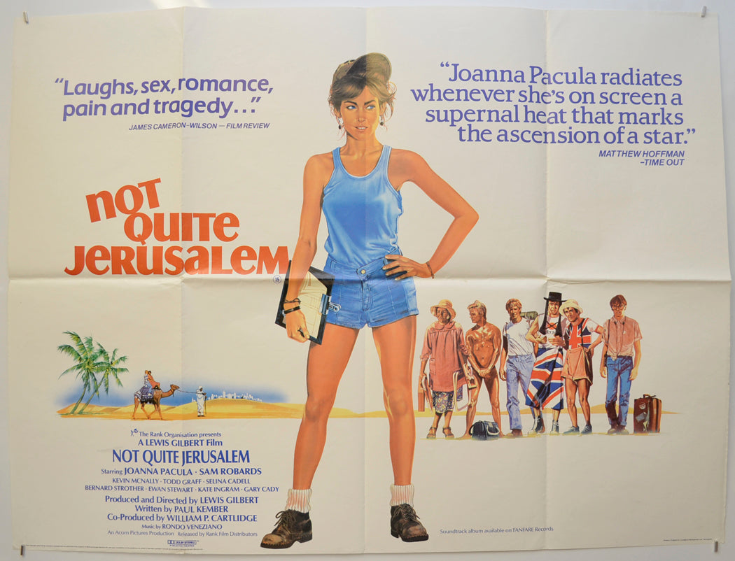 Not Quite Jerusalem Original Quad Poster - Film Poster - Movie Poster