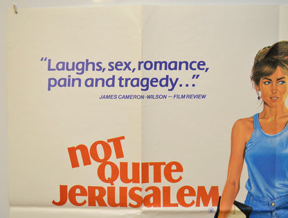 NOT QUITE JERUSALEM (Top Left) Cinema Quad Movie Poster 