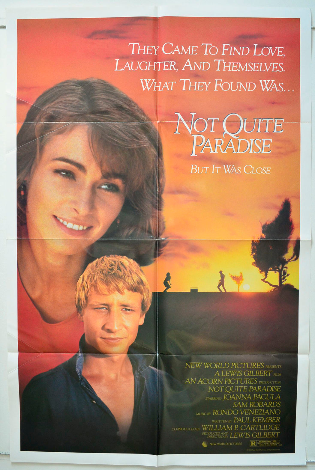 Not Quite Paradise  (a.k.a. Not Quite Jerusalem)   Original One Sheet Poster - Movie Poster