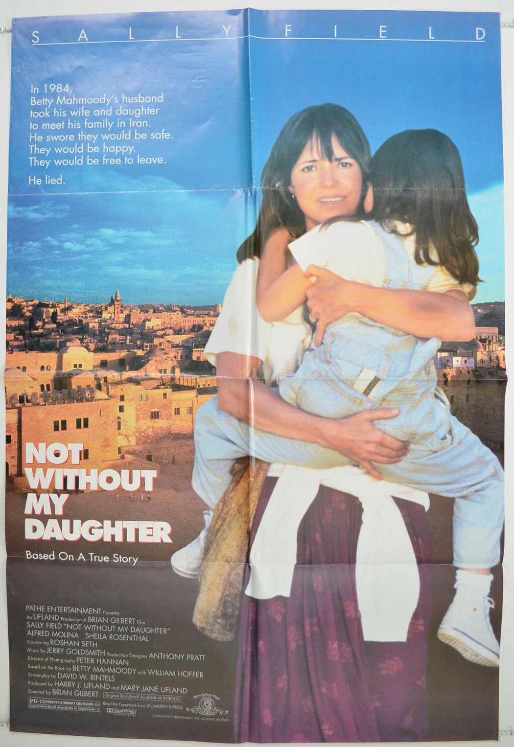 Not Without My Daughter  Original One Sheet Poster - Film Poster - Movie Poster 