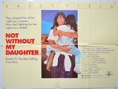 Not Without My Daughter - Original Quad Poster - Film Poster - Movie Poster