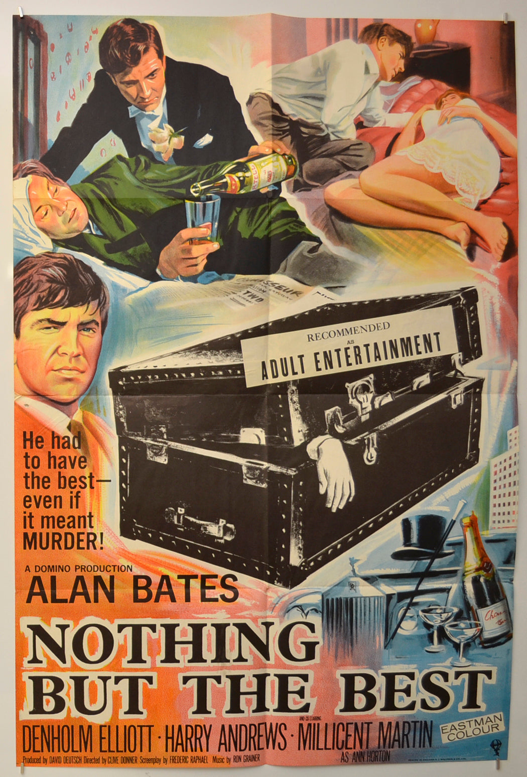 Nothing But The Best Original One Sheet Poster - Film Poster - Movie Poster