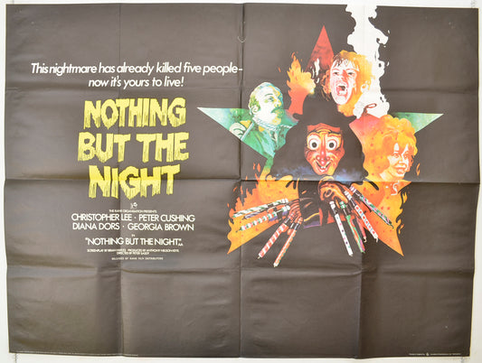 Nothing But The Night   Original Quad Poster - Film Poster - Movie Poster 