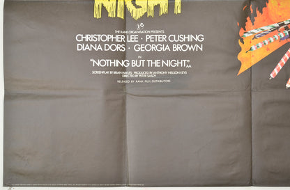 NOTHING BUT THE NIGHT (Bottom Left) Cinema Quad Movie Poster 