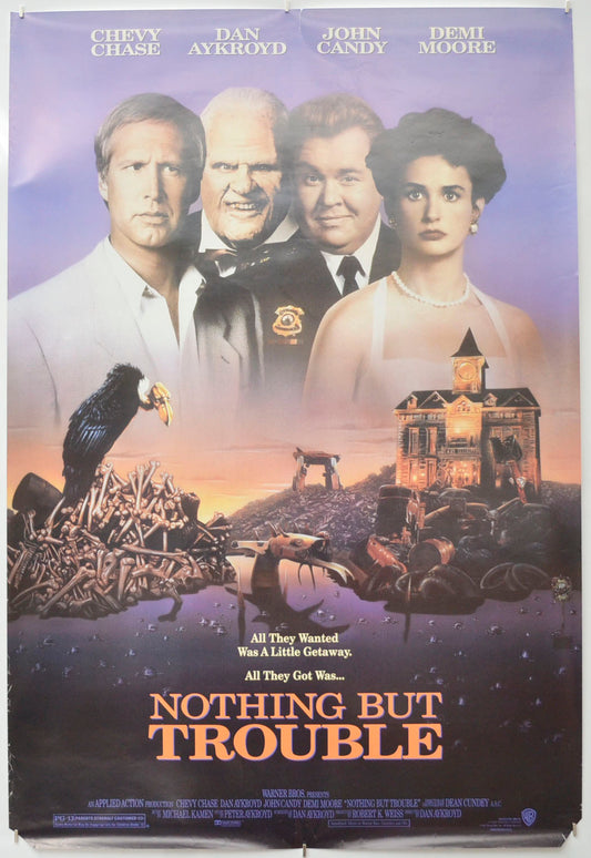 Nothing But Trouble Original One Sheet Poster - Film Poster - Movie Poster