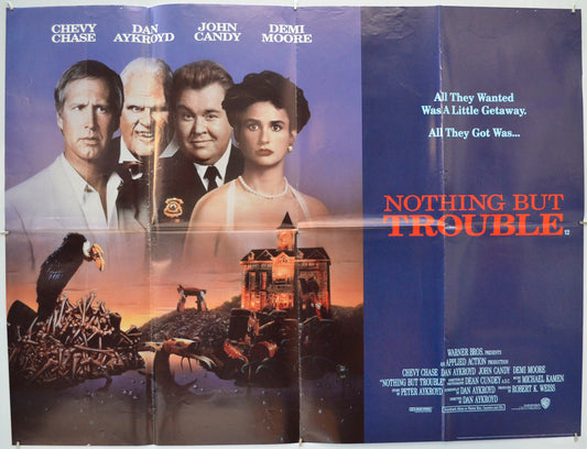 Nothing But Trouble  <h2>Original Quad Poster - Film Poster - Movie Poster