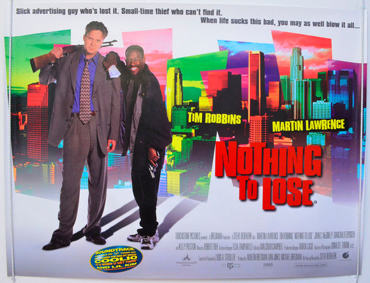 Nothing To Lose Original British Quad Poster - Film Poster - Movie Poster 