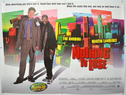 Nothing To Lose Original Quad Poster - Film Poster - Movie Poster