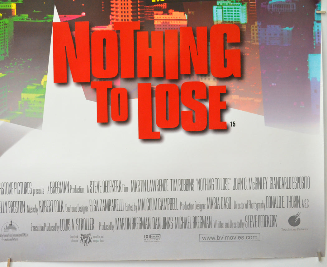 NOTHING TO LOSE (Bottom Right) Cinema Quad Movie Poster 