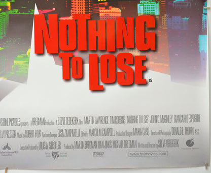 NOTHING TO LOSE (Bottom Right) Cinema Quad Movie Poster 