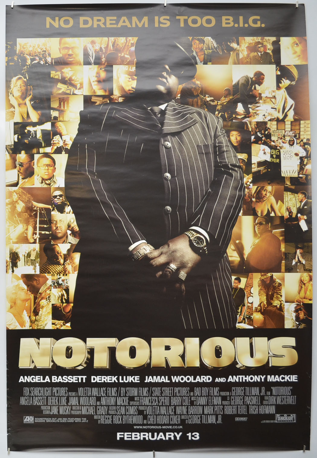 Notorious  Original One Sheet Poster - Film Poster - Movie Poster