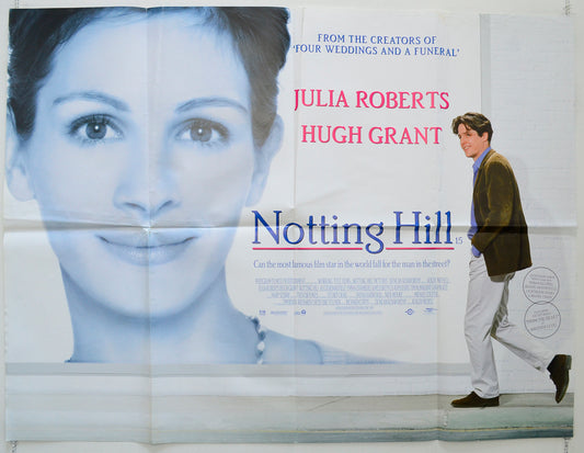 Notting Hill Original Quad Poster - Film Poster - Movie Poster  