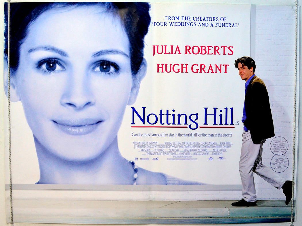 Notting Hill  Original British Quad Poster - Film Poster - Movie Poster