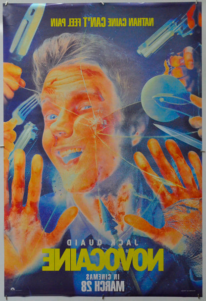 Novocaine (Back) Cinema One Sheet Movie Poster 