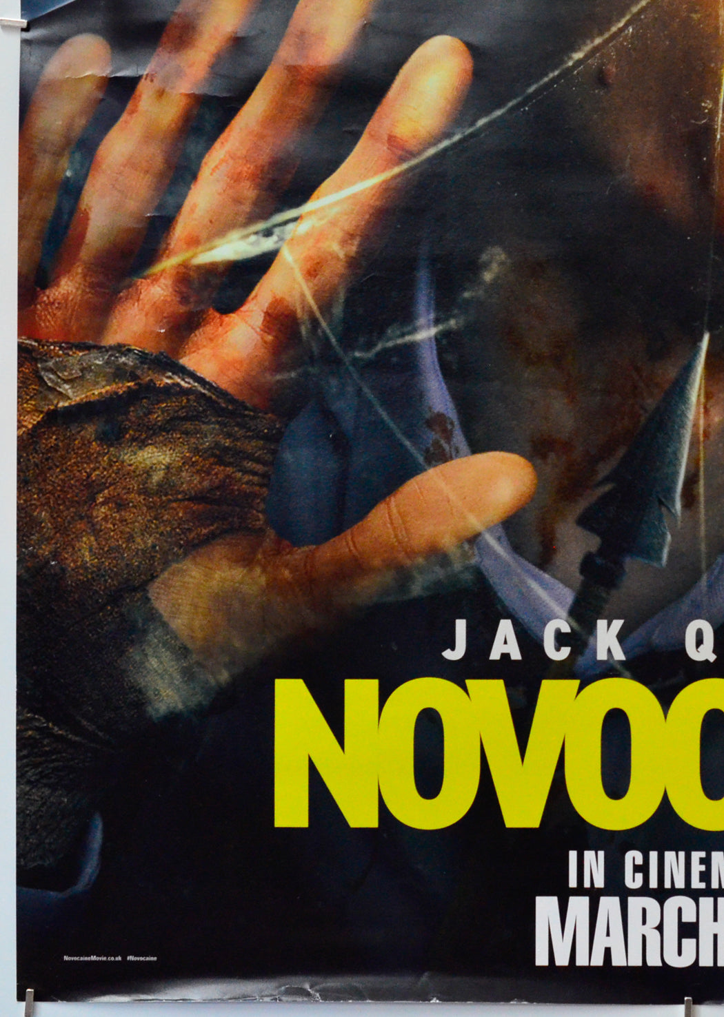 Novocaine (Bottom Left) Cinema One Sheet Movie Poster 