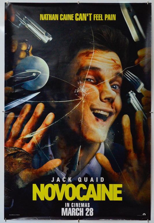 Novocaine - Original One Sheet Poster - Film Poster - Movie Poster 