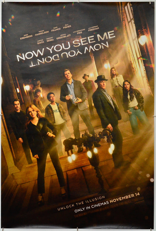Now You See Me, Now You Don't - Original One Sheet Poster - Film Poster - Movie Poster 