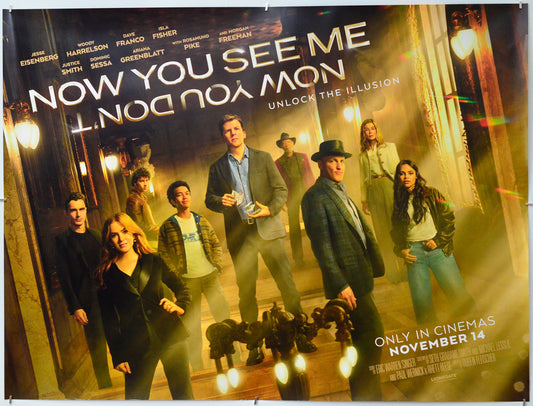 Now You See Me, Now You Don't - Original Quad Poster - Film Poster - Movie Poster