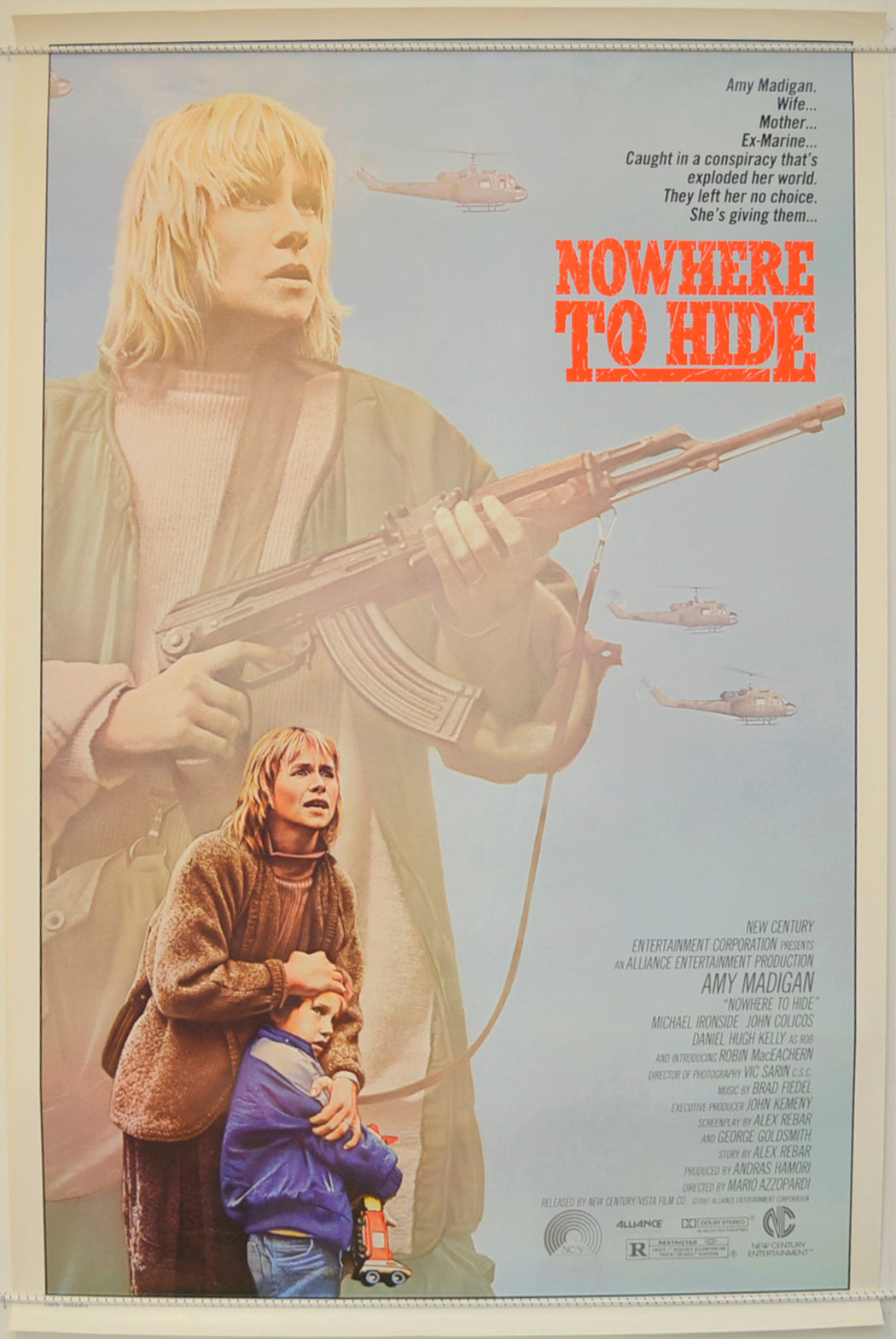 Nowhere To Hide Original One Sheet Poster - Film Poster - Movie Poster  