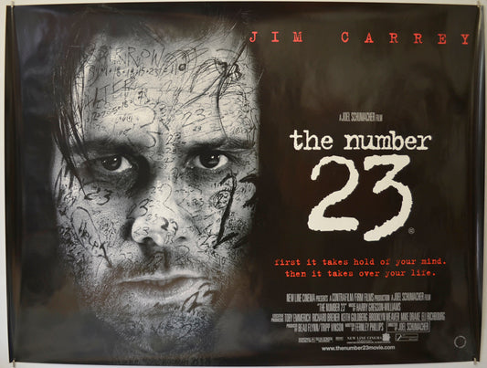 The Number 23 Original Quad Poster - Film Poster - Movie Poster