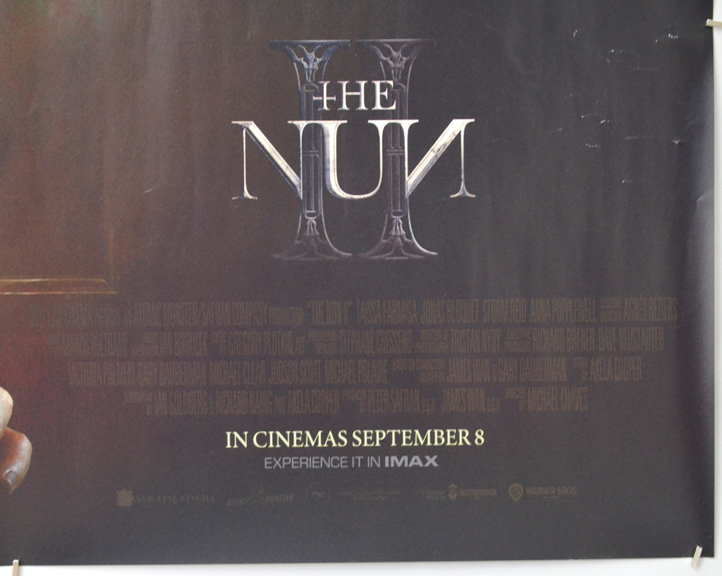 THE NUN II (Bottom Right) Cinema Quad Movie Poster 