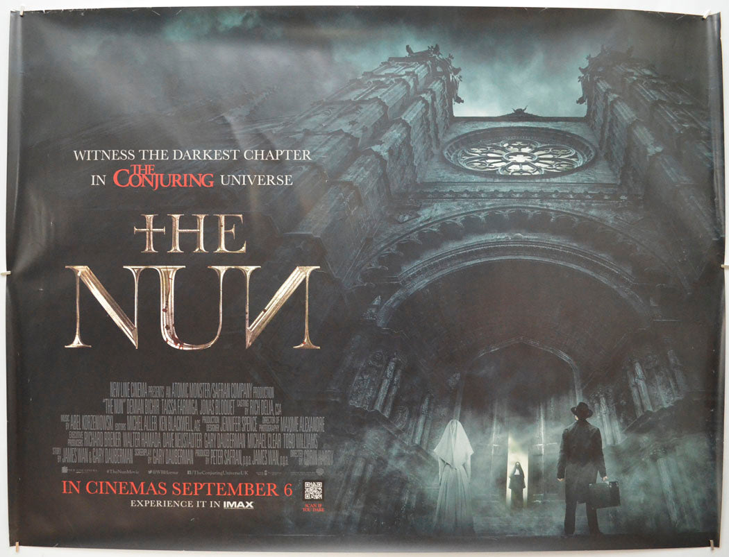 The Nun  Original Quad Poster - Film Poster - Movie Poster