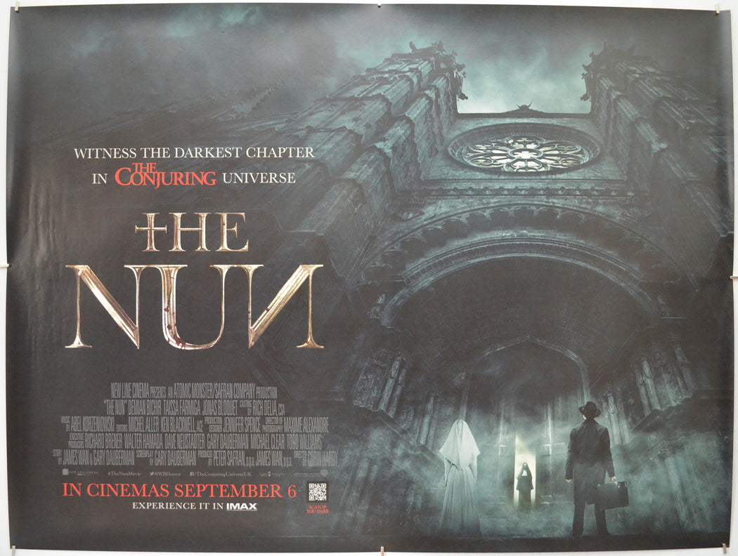 The Nun  - Original Quad Poster - Film Poster - Movie Poster