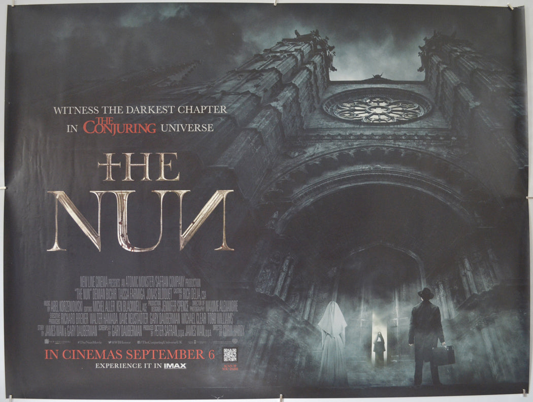 The Nun  - Original Quad Poster - Film Poster - Movie Poster