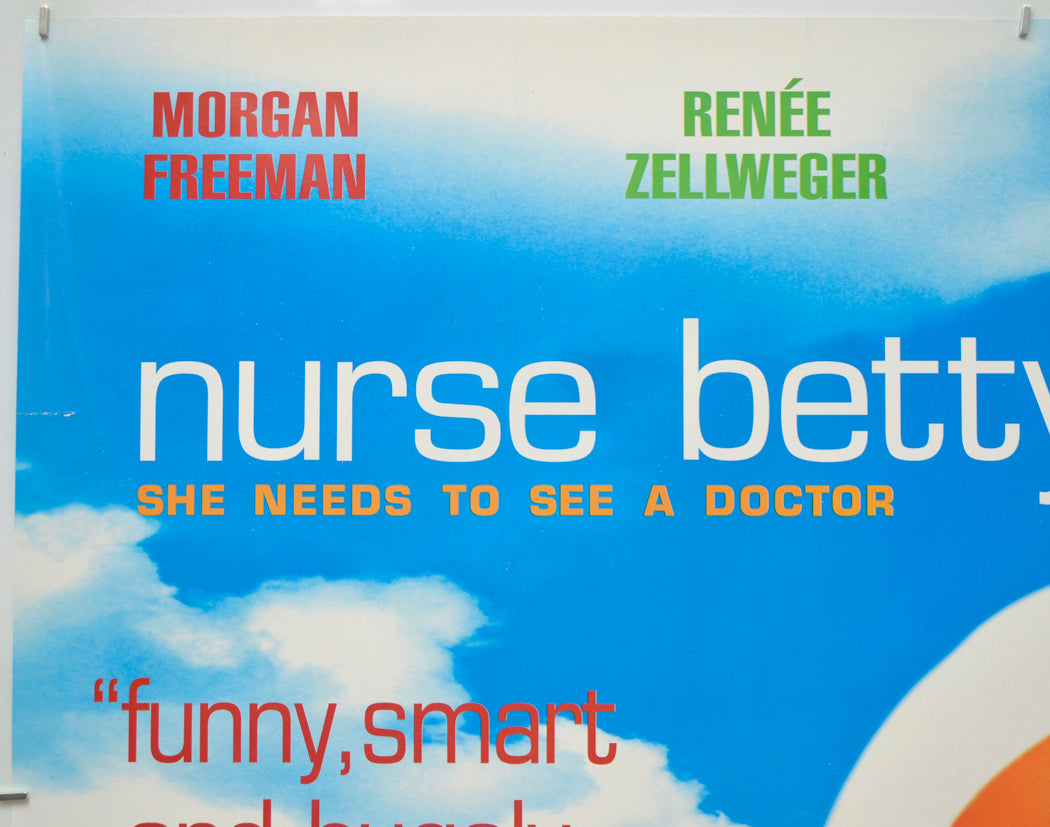 NURSE BETTY (Top Left) Cinema Quad Movie Poster 