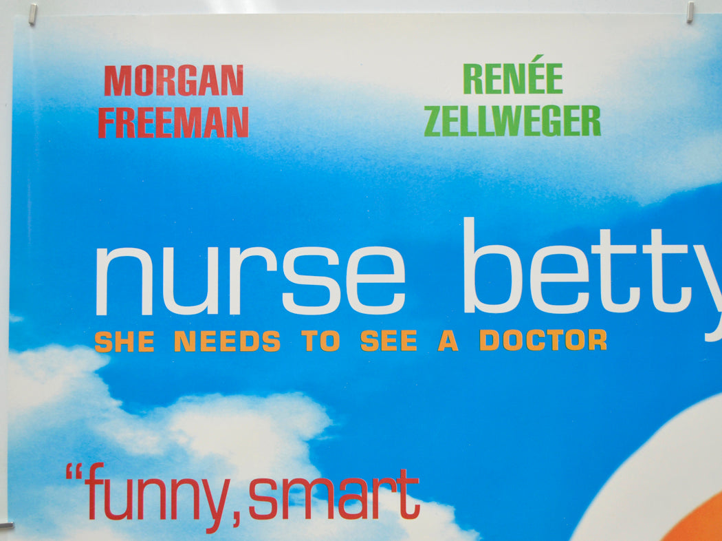 NURSE BETTY (Top Left) Cinema Quad Movie Poster 