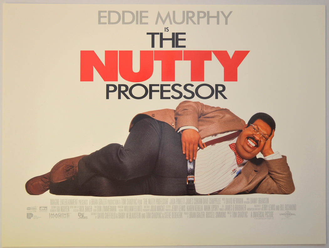 The Nutty Professor Original Mini Quad Poster - Film Poster - Movie Poster