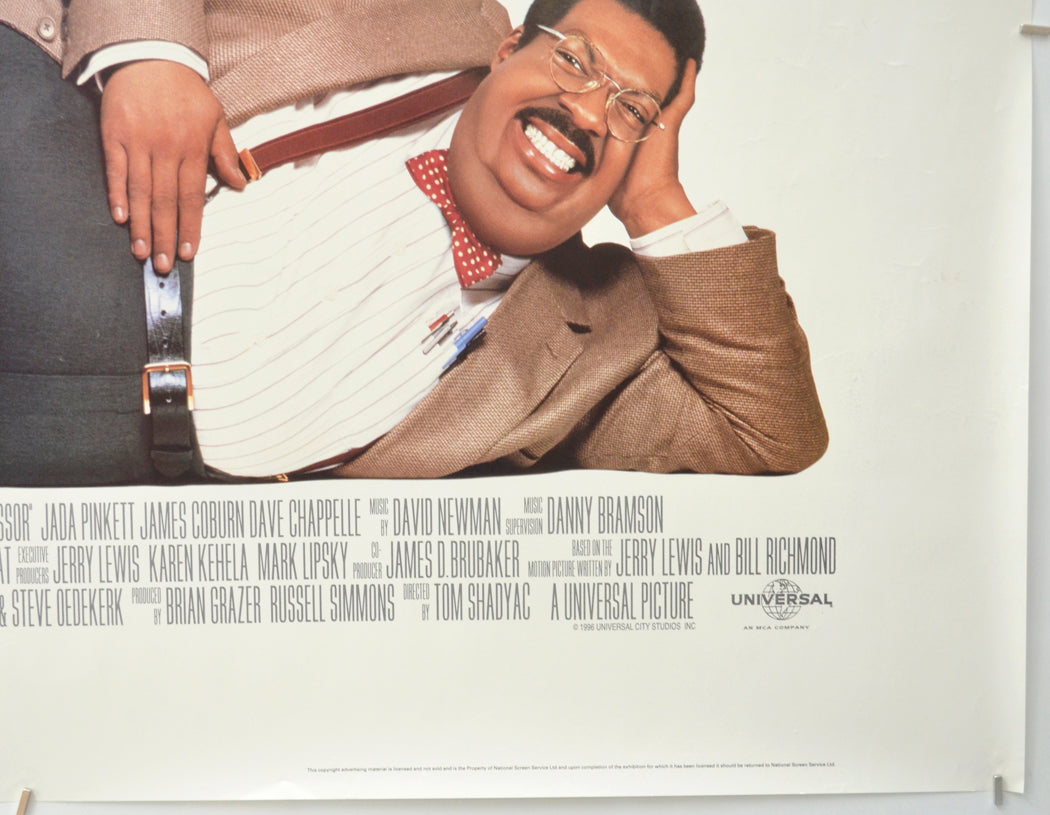 THE NUTTY PROFESSOR (Bottom Right) Cinema Quad Movie Poster 