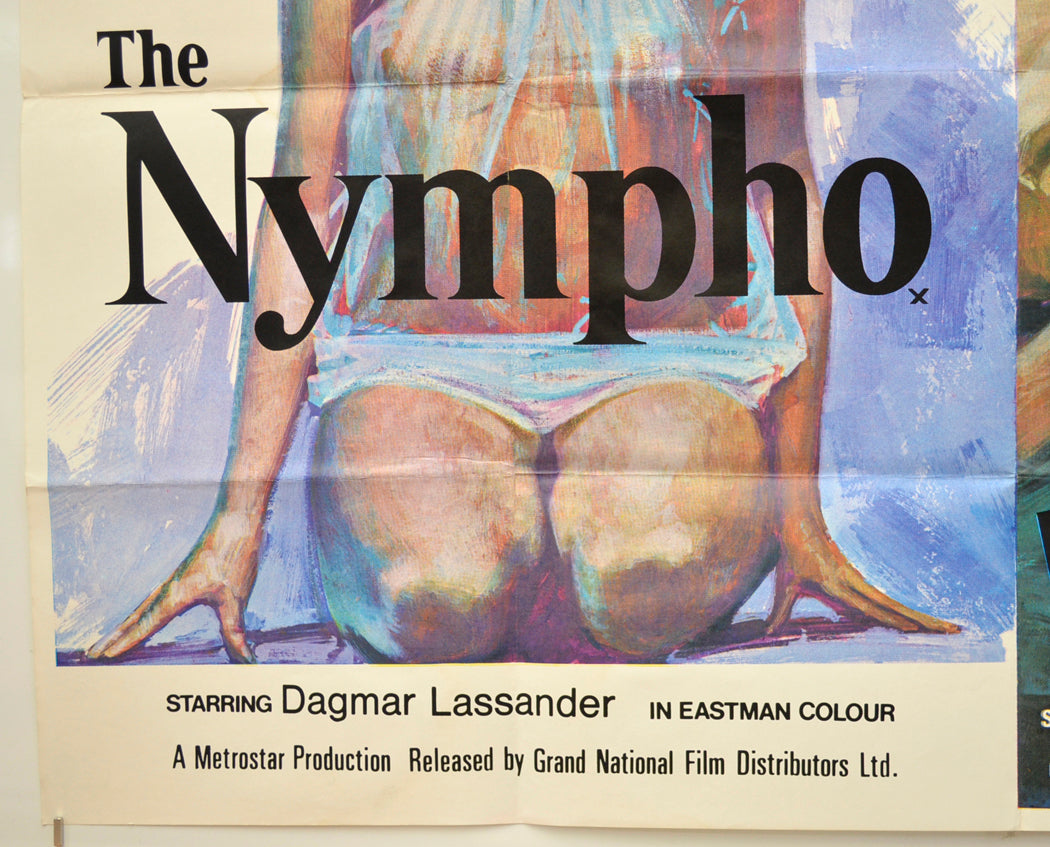 THE NYMPHO / THE EROTIC THREE (Bottom Left) Cinema Quad Movie Poster 