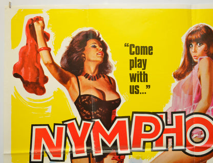 NYMPHO GIRLS (Top Left) Cinema Quad Movie Poster 