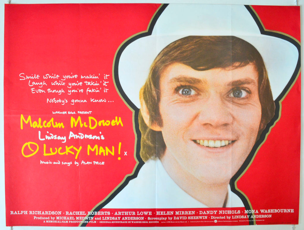 O Lucky Man Original British Quad Poster - Movie Poster