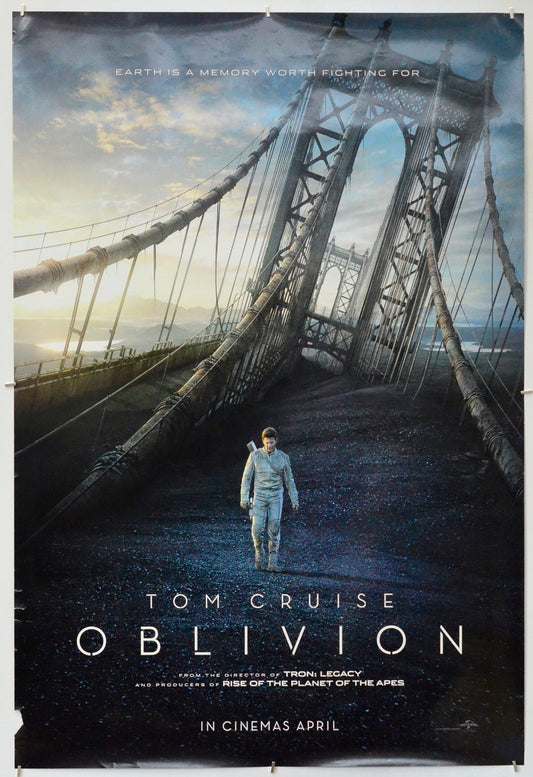 Oblivion - Original One Sheet Poster - Film Poster - Movie Poster 