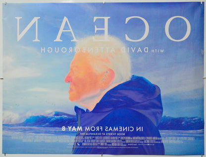 Ocean With David Attenborough (Back) Cinema Quad Movie Poster 