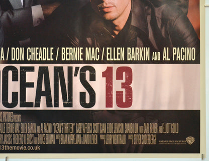 OCEAN’S 13 (Bottom Right) Cinema Quad Movie Poster 