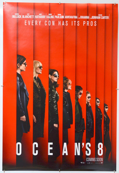 Ocean's 8 - Original One Sheet Poster - Film Poster - Movie Poster 