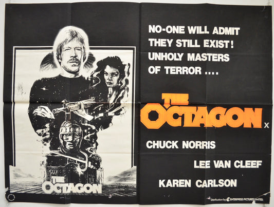 The Octagon  Original British Quad Poster - Film Poster - Movie Poster 